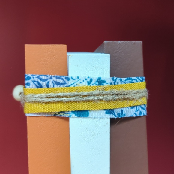 ❌SOLD❌🍂 PUMPKIN SPICE SEASON Book Stack Block Tabletop Sign - Picture 6 of 8